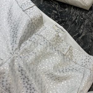 EUC Banana Republic Metallic dressy shorts